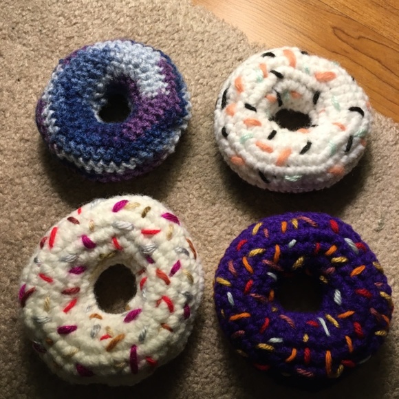Hand-Crafted Mini Crocheted Donut - Picture 2 of 11